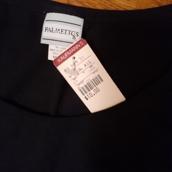 palmettos navy blue tank top medium nwt new  m shirt - Picture 2 of 3